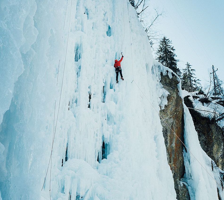 Ice climbing tour